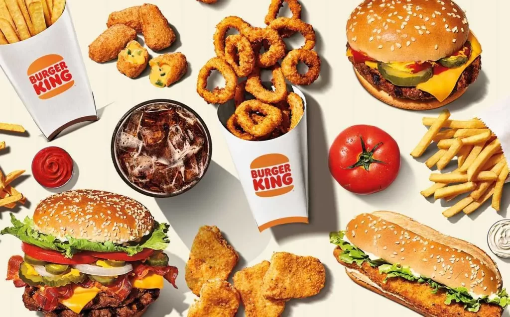 Burger King Menú Snacks Precios