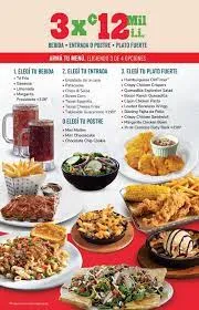 Chili’s Menú Entradas