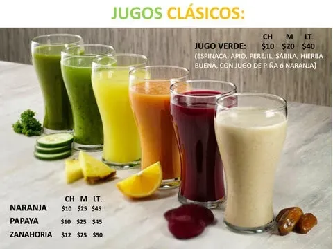Jugos Y Frutas