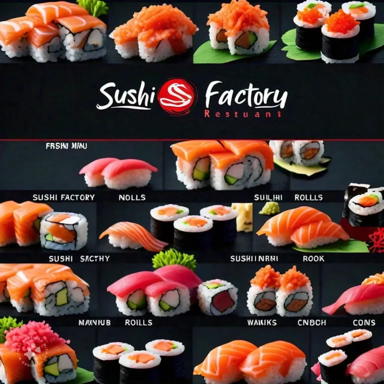 Sushi Factory Menú