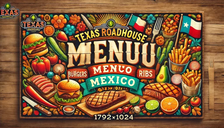 Texas Roadhouse Menu mexico