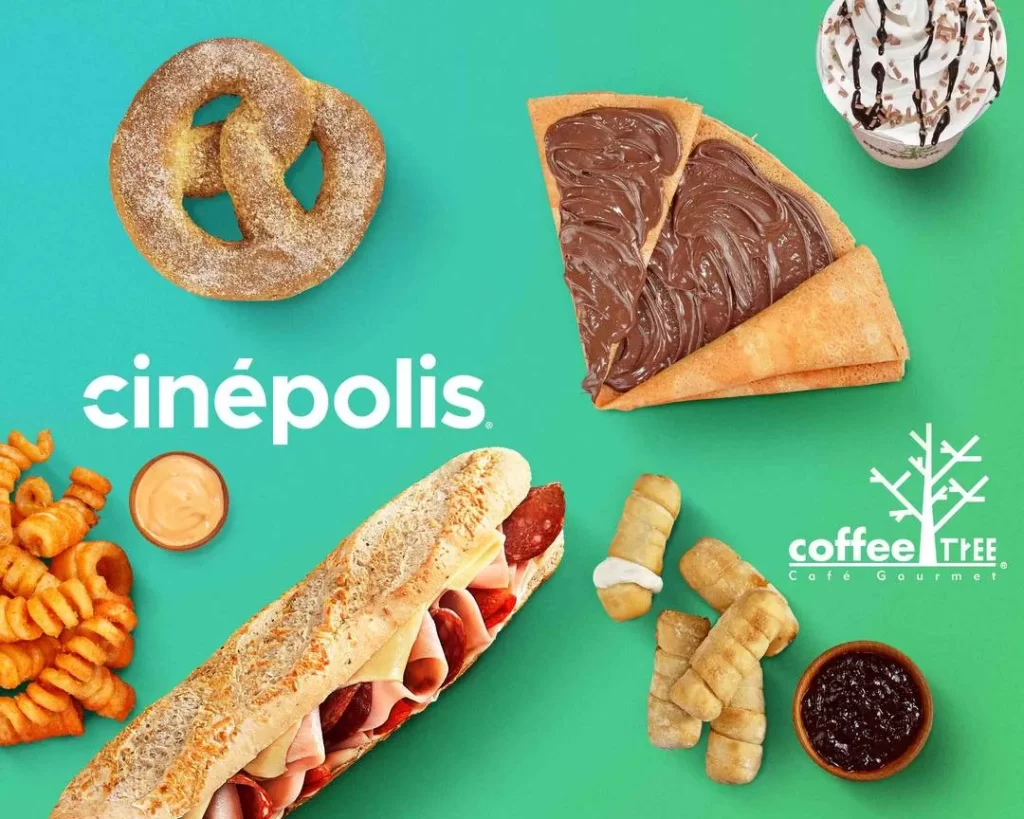 Cinepolis Dulceria Menu