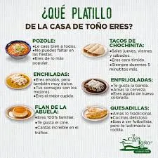 La Casa de Toño Menú