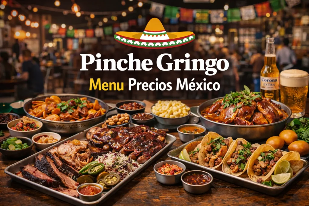 Pinche Gringo Menu Precios M&eacute;xico