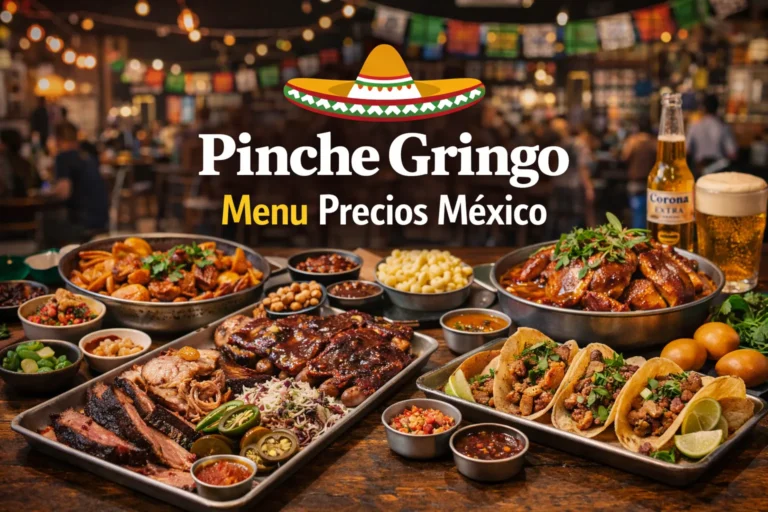 Pinche Gringo Menu Precios México